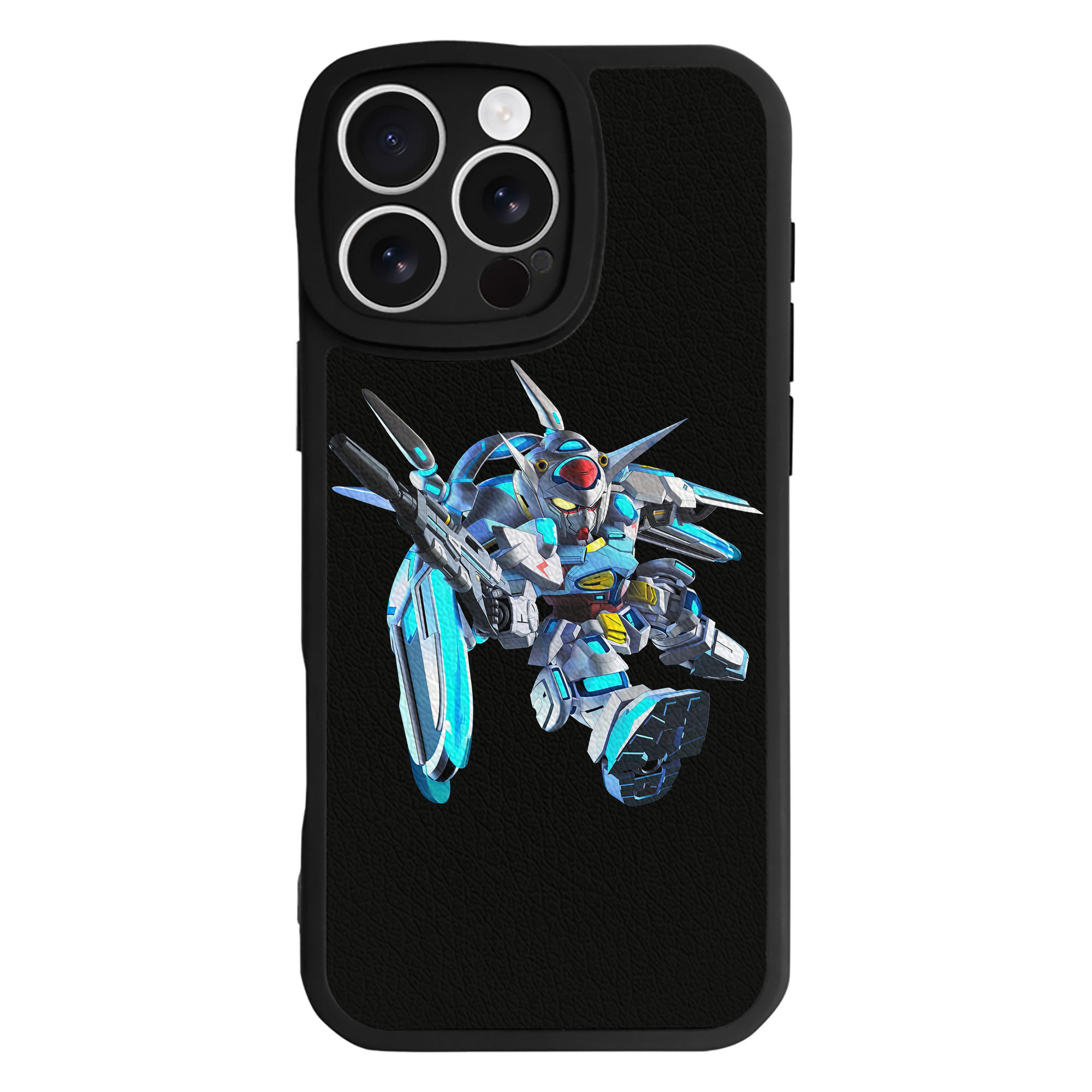（画像用） 機動戦士ガンダム Mobile Suit Gundam 【iPhone 16シリーズ対応】シリコンスマホケース（レザー調） 材質：シリコン